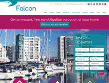 Tablet Screenshot of falconproperty.com